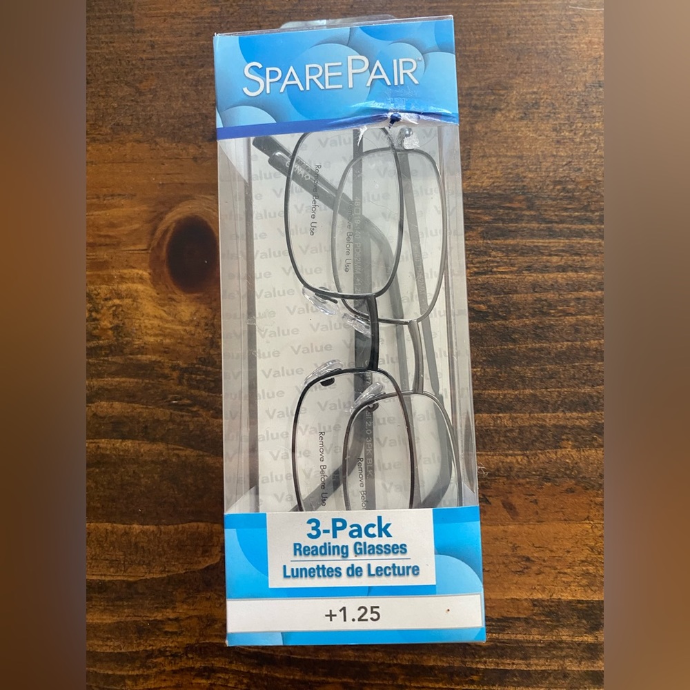 3 pack of glasses